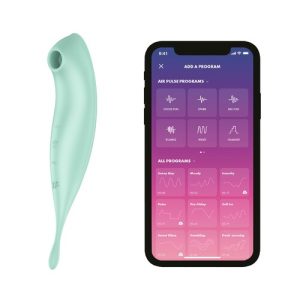 Satisfyer Twirling Pro+ App Enabled Air Pulse Clitoral Stimulator
